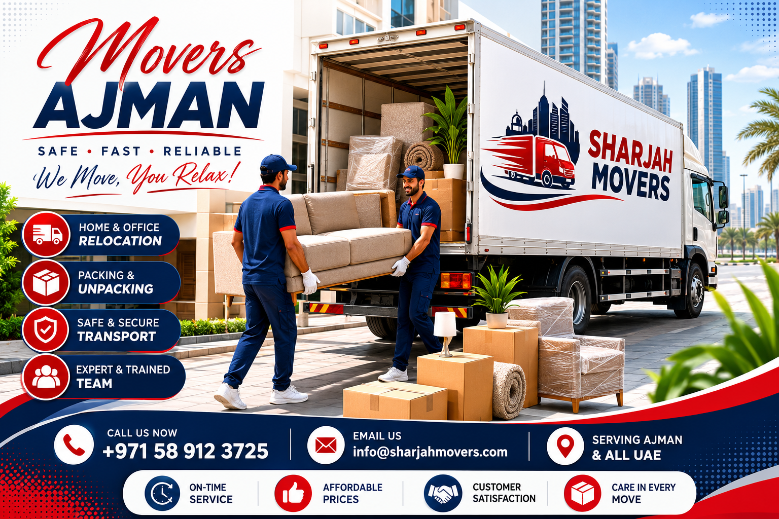 Professional Movers in Ajman — Complete Local Expertise Guide