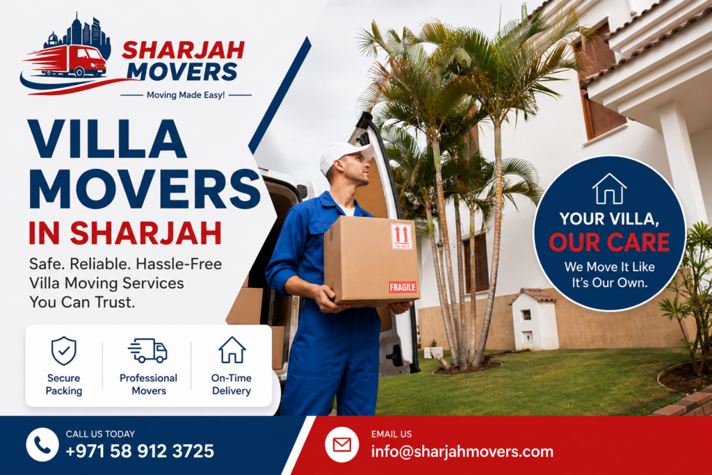 Villa Movers in Ajman & Sharjah - Complete Relocation Guide for 2026
