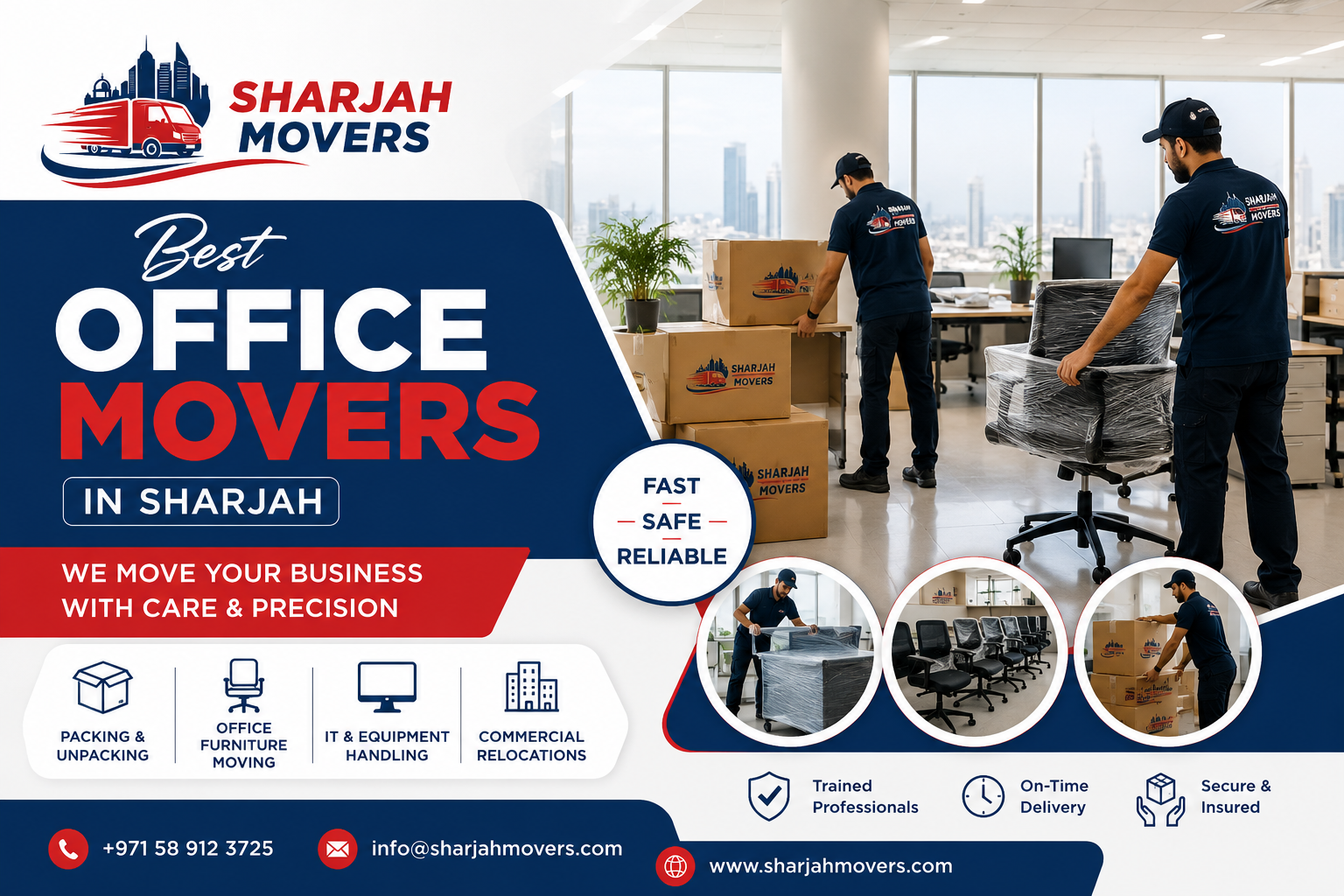 Best Office Movers in Sharjah — Sharjah Movers