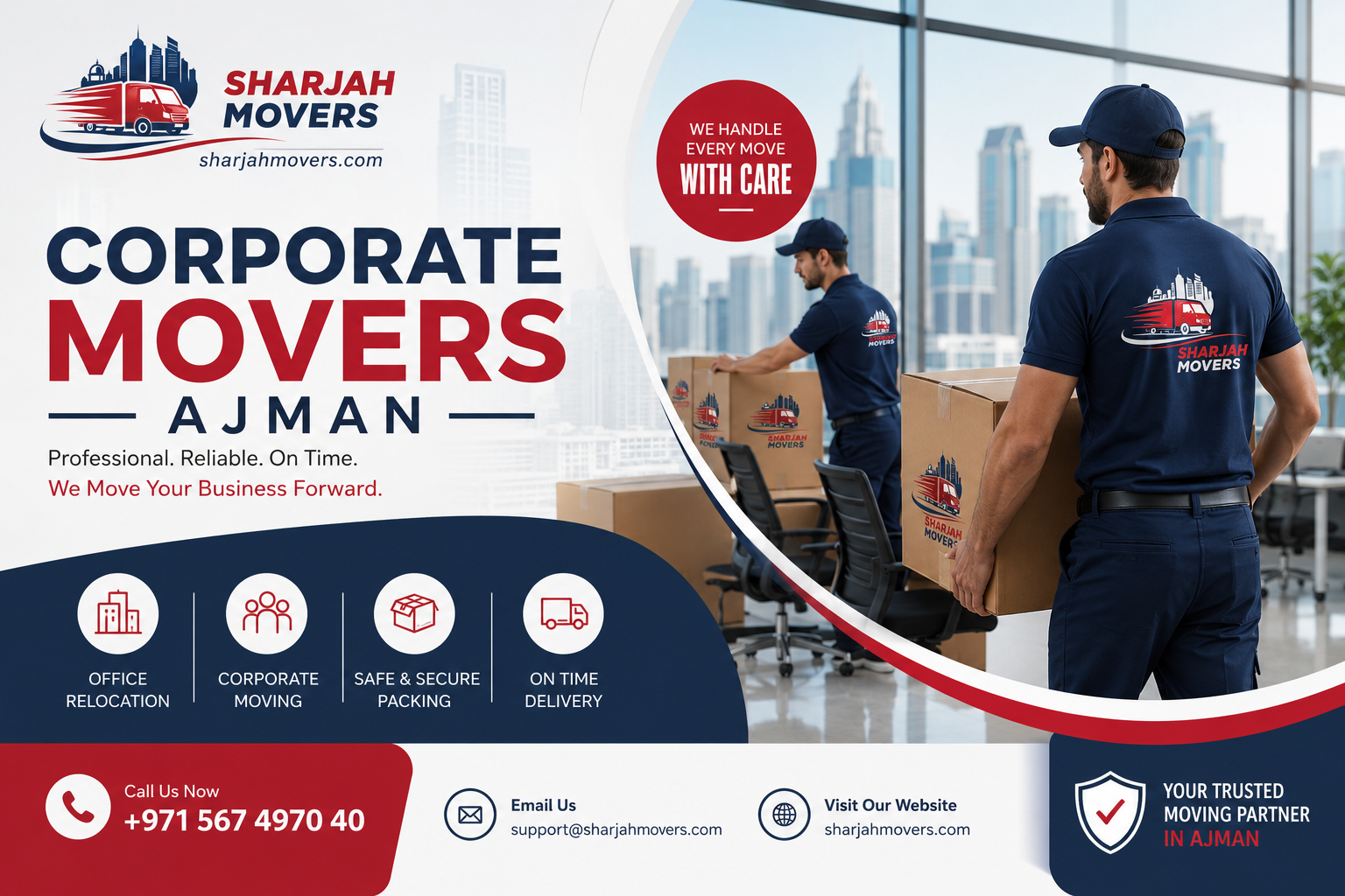 Corporate Movers Ajman Professional Business Relocation Services