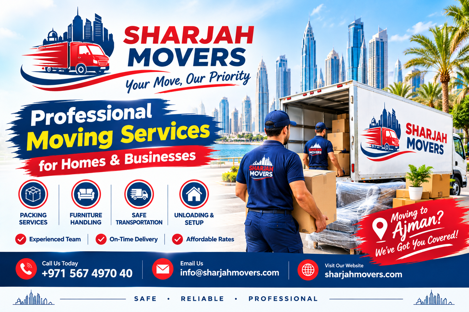 Packers and Movers in Ajman Complete Guide to Choosing the Right Company