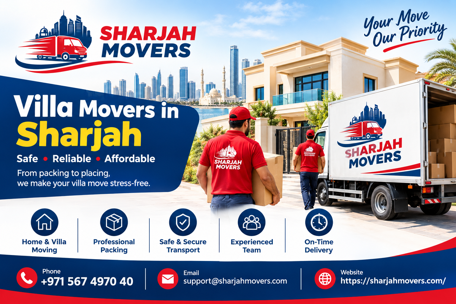 What Are the Benefits of Hiring Villa Movers in Sharjah?